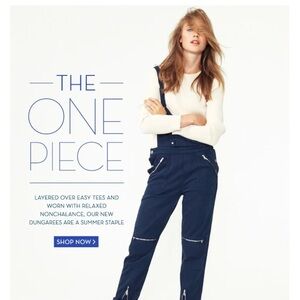 Mih jeans Navy Blue Dungarees overalls XS